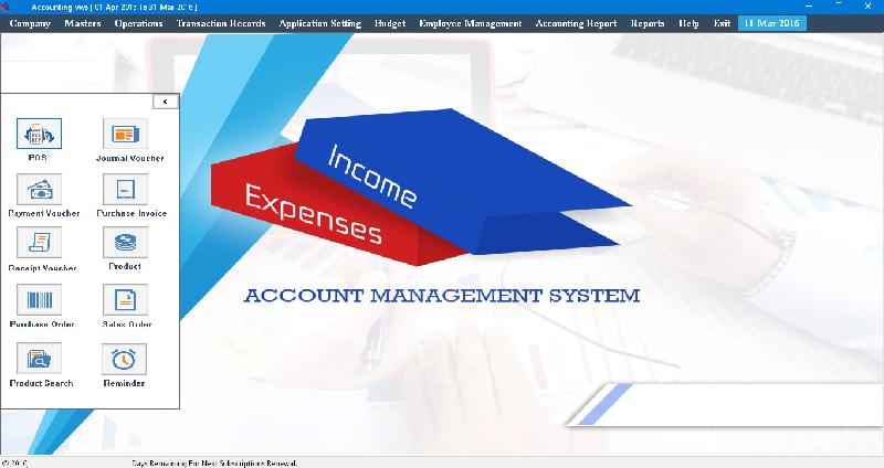 Accounting Management ERP system