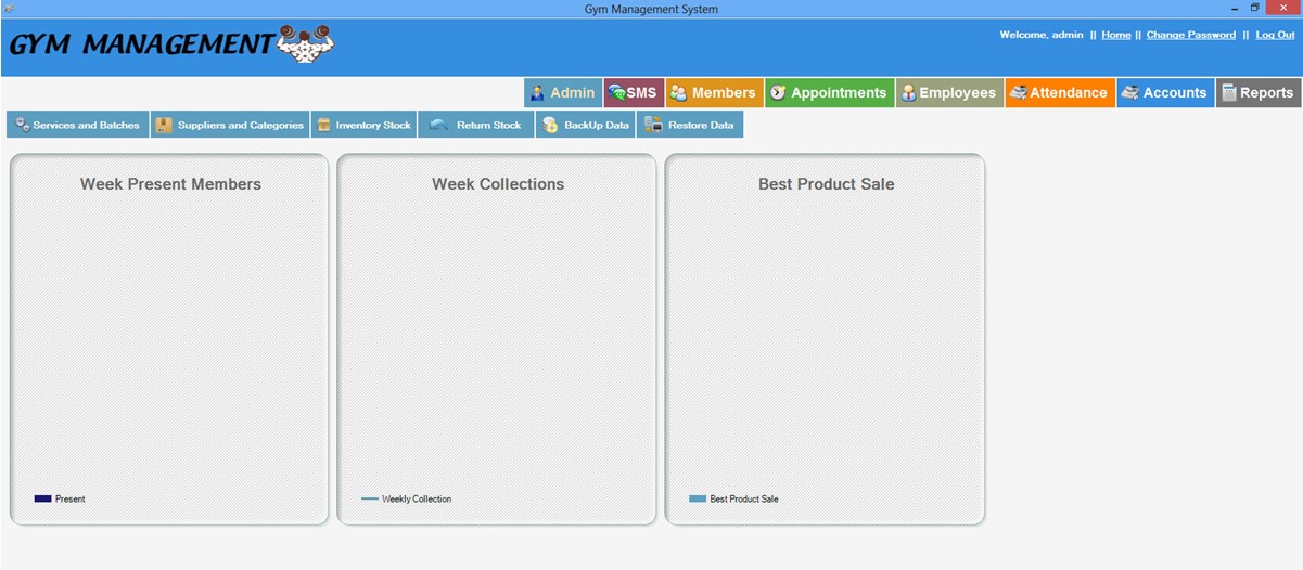 Gym Management Software With Source Code