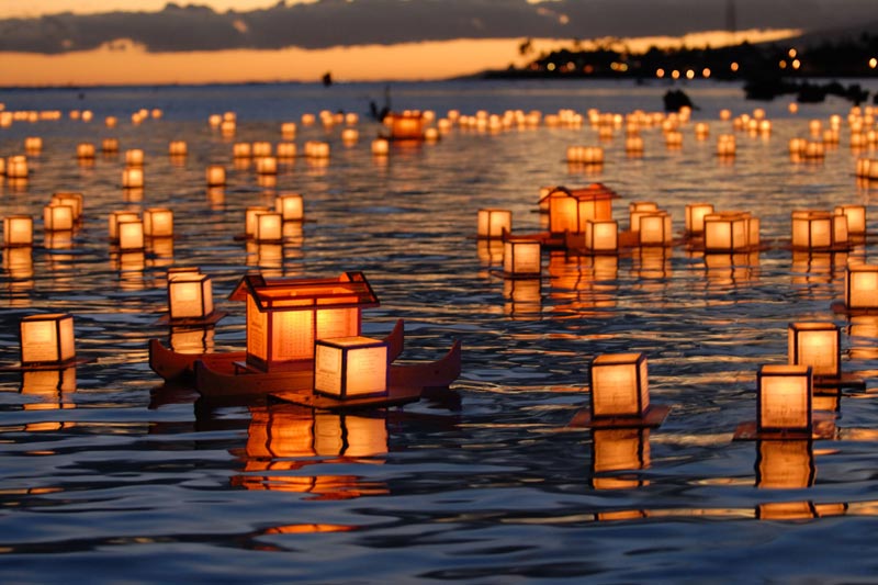 Floating Water Lanterns