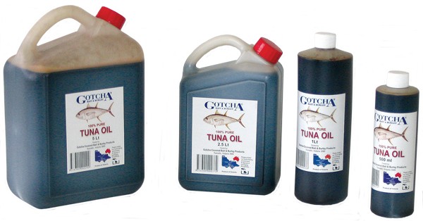 Tuna Oil Gotcha 500ml Bottle