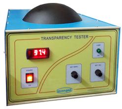 Transparency tester