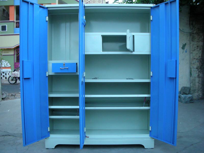 5' Wide X  3 Door Cupboard