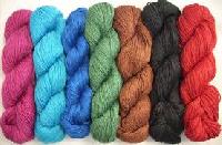 Silk blended yarns