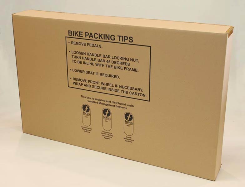 Bicycle Corrugated Packing Box
