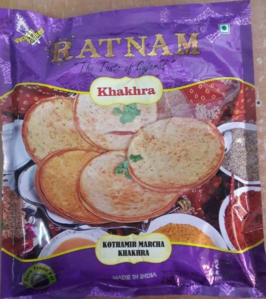 RATNAM Panipuri Khakhra, Taste : salty, spicy, lime