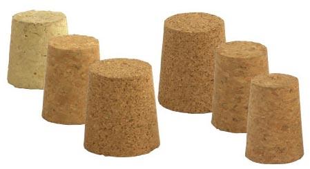 Agglomerated Tapered Cork Stopper