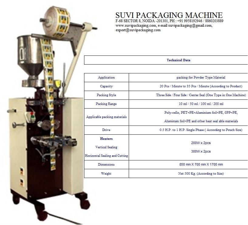 Sugar Packaging Machinery