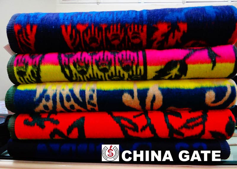 CHINA GATE Acrylic Woolen Blankets