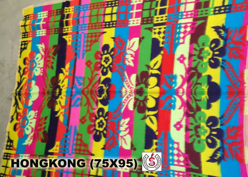 HONGKONG 75X95 Acrylic Woolen Blankets