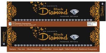 Black Diamond Perfumed Incense Sticks