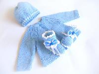 New Born Babies Hand Knitted Sweaters