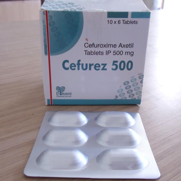 Cefuroxime Axetil 500mg Tablets