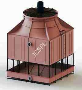 FRP Square Type Cooling Tower, for Industrial use