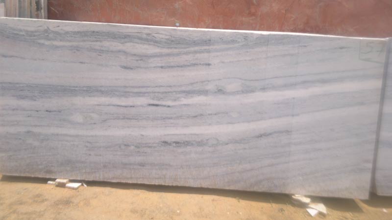 Flooring fixing slab, marble tiles