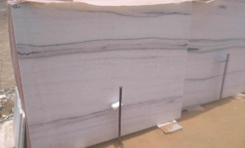 Flooring fixing slab, marble tiles