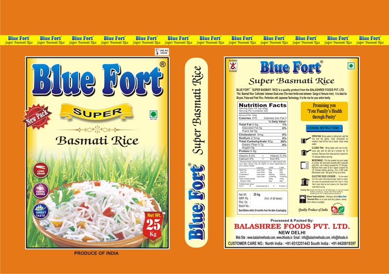 Blue Fort Super Basmati Rice