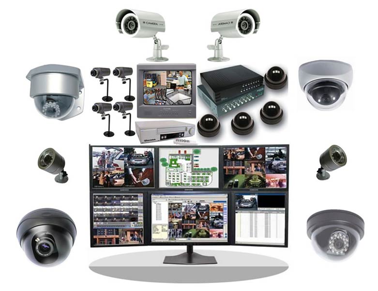 Cctv Camera, Burglar Alarm, Security System