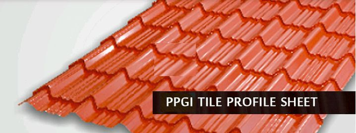 PPGI Tile Profile Sheets