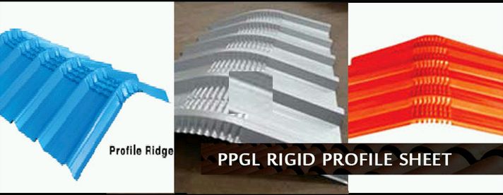 PPGL Ridge Profile Sheets