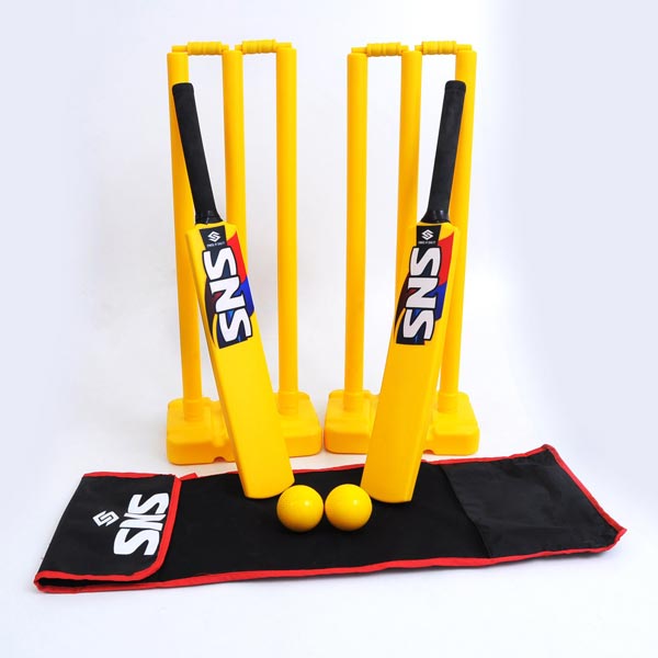 Polished Plastic Cricket Set, Feature : Crackproof, Durable, Fine Finishing, Light Weight