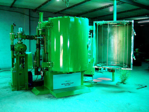 Vacuum metalizing plant