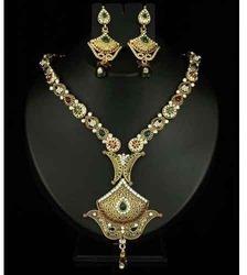 Artificial Kundan Bridal Jewellery Set