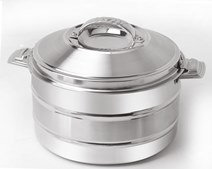Stainless Steel Hot Pot, Size : 1000 ml, 1500 ml, 2000 ml, 3000 ml