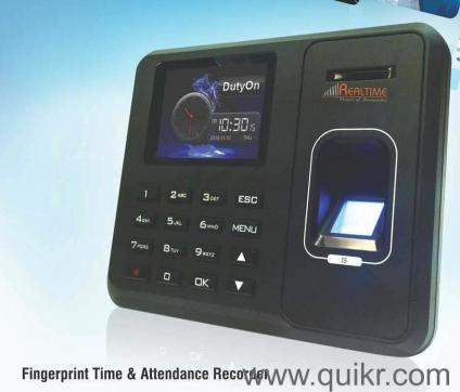 Realtime Biometric Attendance Machine