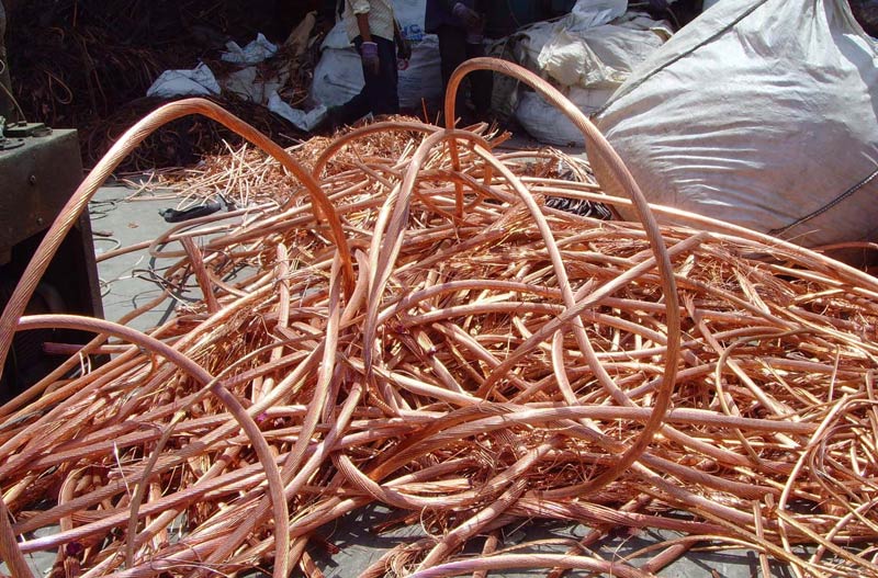 Copper millberry wire scrap