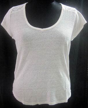 Ladies T Shirt with Lace