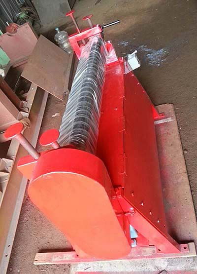 Hfef Make Slip Out Type Power Opearted Plate Rolling Machine