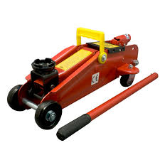 Manual Hydraulic Trolley Jack, for Moving Goods, Loading Capacity : 1-3tons