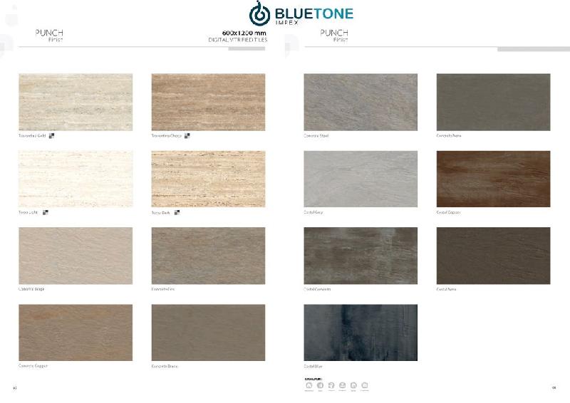 600x1200mm Digital Vitrified Tiles, Color : brown,black - Bluetone ...