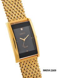 Mens Innova Golden Watch