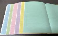 coloured writing paper