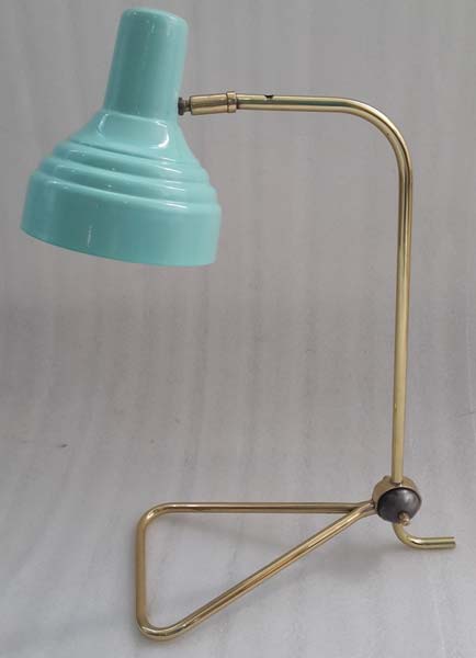 Table Lamp - Gold & Powdercoat