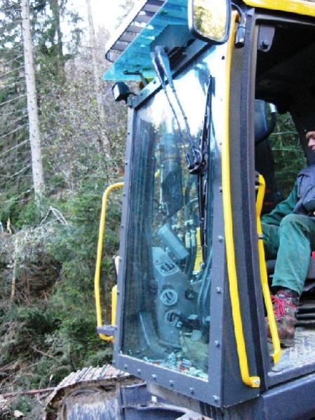 Excavator Special Protecting Glass