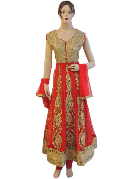 Ethnic Indian Bollywood Girlish Long Length Anarkali Suit