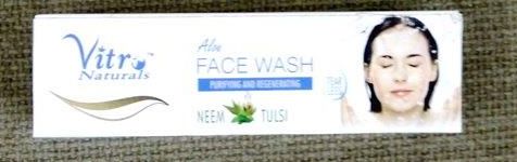 Vitro Naturals Aloe Face wash