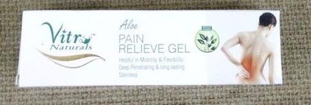 vitro naturals aloe pain relief gel