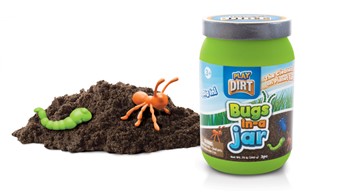 Play Dirt Bugs Jar