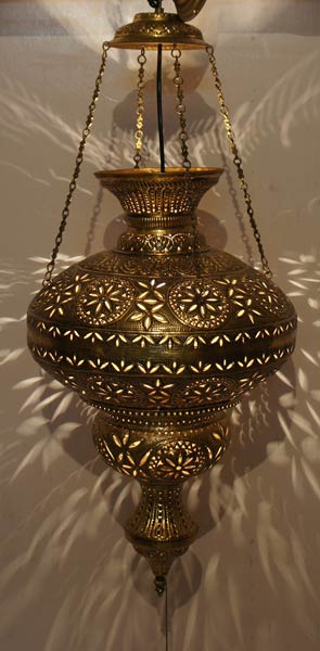 Brass Ceiling Lamps by Indian Shaily Crafts, Brass Ceiling Lamps from