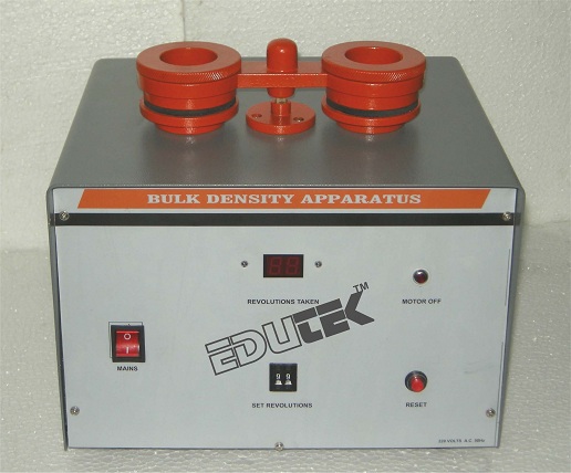 digital bulk density apparatus