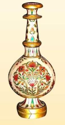 Marble Handicraft Item (Candle Holder)