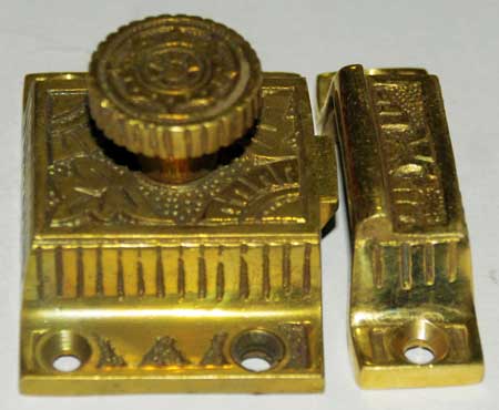 PHCL 1-2202 Brass Cabinet Latch, Length : 6inch