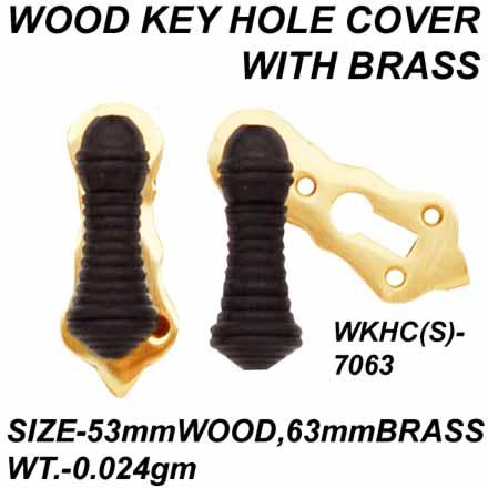Rectangular Wkhc(s)-7063 wood key hole cover, for Door Fitting, Feature : Corrosion Resistance