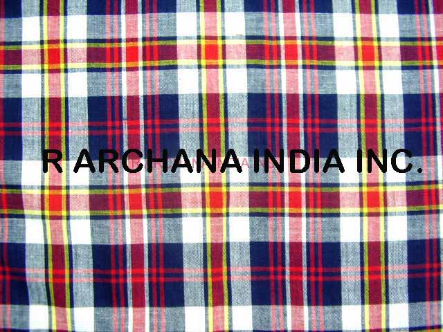 Madras Checks Fabric