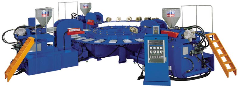 Automatic Rotary Three Color Shoes Injection Machine (F-3C20)