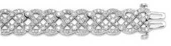 Diamond Bracelet : JE-BR-092-A