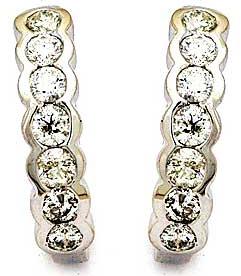 Diamond Earrings : JE-ER-0104